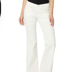 Levi's White Flare Wide Leg High-Rise Jeans